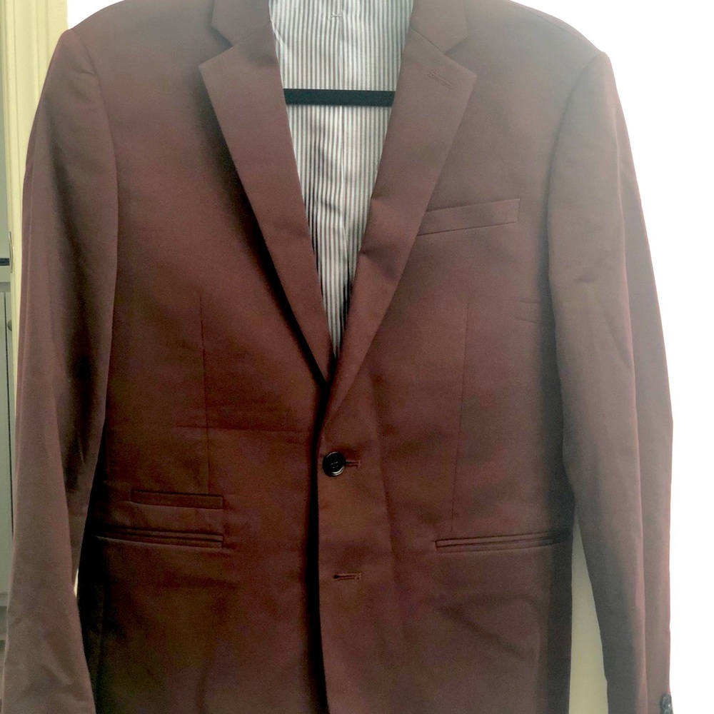 Express Burgundy Blazer
